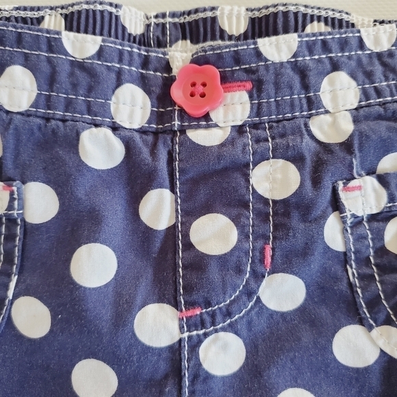 K1047 * Jumping Beans Girls Polka Dot Pants Blue/White Size 3T - Picture 7 of 7